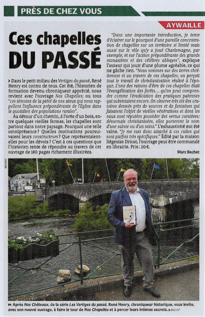 Nos chapelles dans la Dh